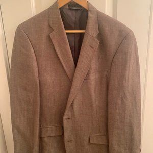 Tommy Hilfiger Houndstooth Gold Suit Jacket 40R